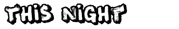 This Night font preview